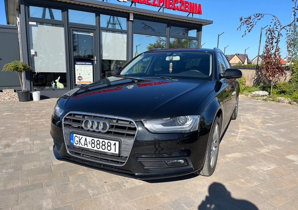 Audi A4 cena 58000 przebieg: 220000, rok produkcji 2012 z Jordanów małe 497